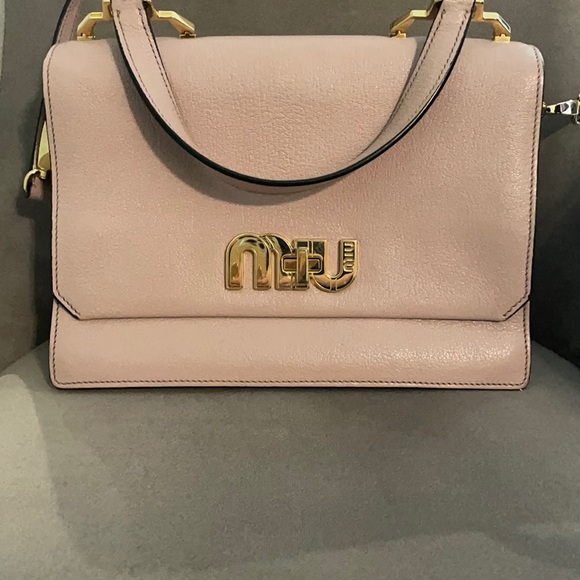 Handbags - Miu Miu top handle shoulder bag light pink